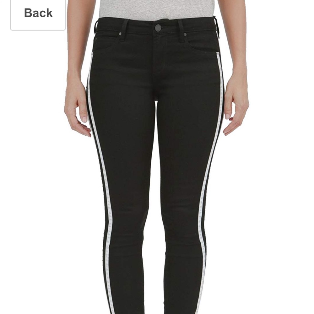 Articles of Society black jean w white stripes